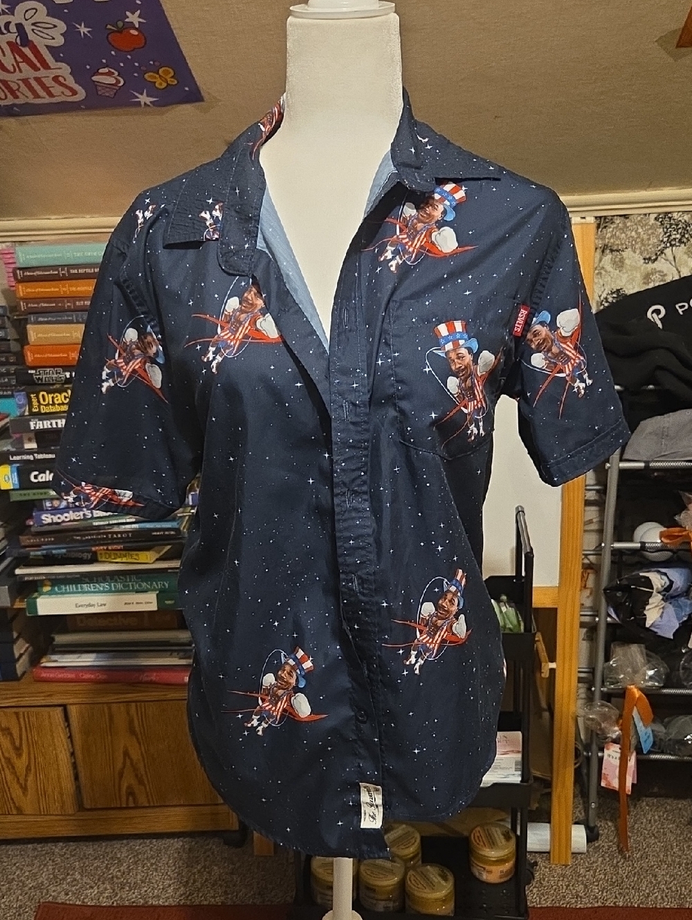 Size small men's shirt rocky balboa